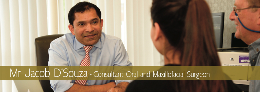 Jacob D'Souza - consultant oral and maxillofacial surgeon